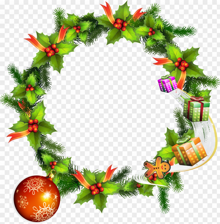Christmas Wreath Picture Material Royalty-free Stock Photography Drawing PNG
