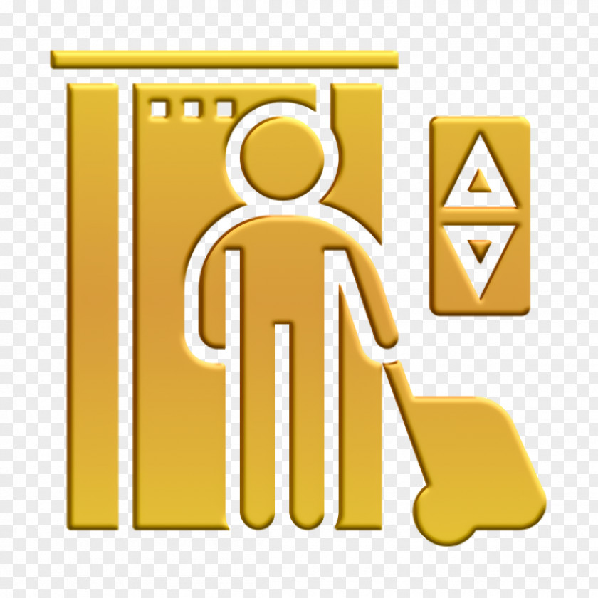 Lift Icon Hotel Services Elevator PNG