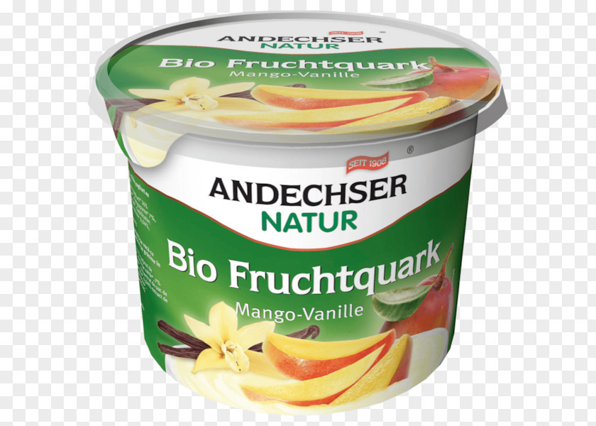 Mango Pudding Organic Food Andechser Molkerei Scheitz GmbH Quark PNG