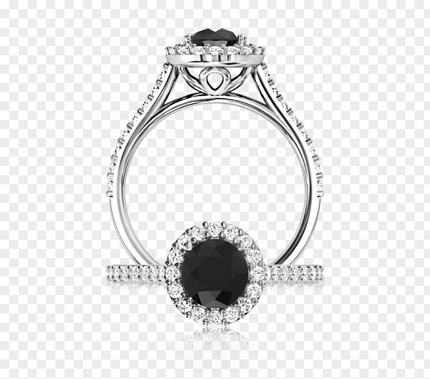 Ring Engagement Carbonado Diamond Jewellery PNG