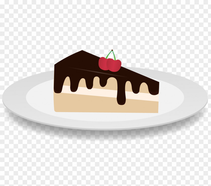 Chocolate Cake Clip Art Frozen Dessert PNG