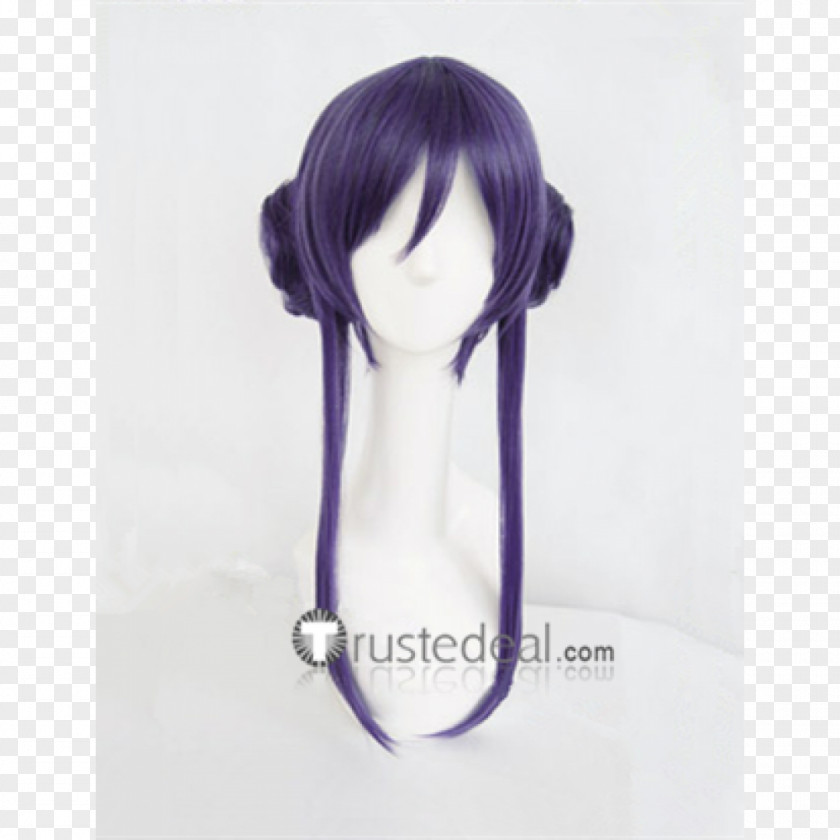 Meenah Peixes Cosplay Wig Purple PNG