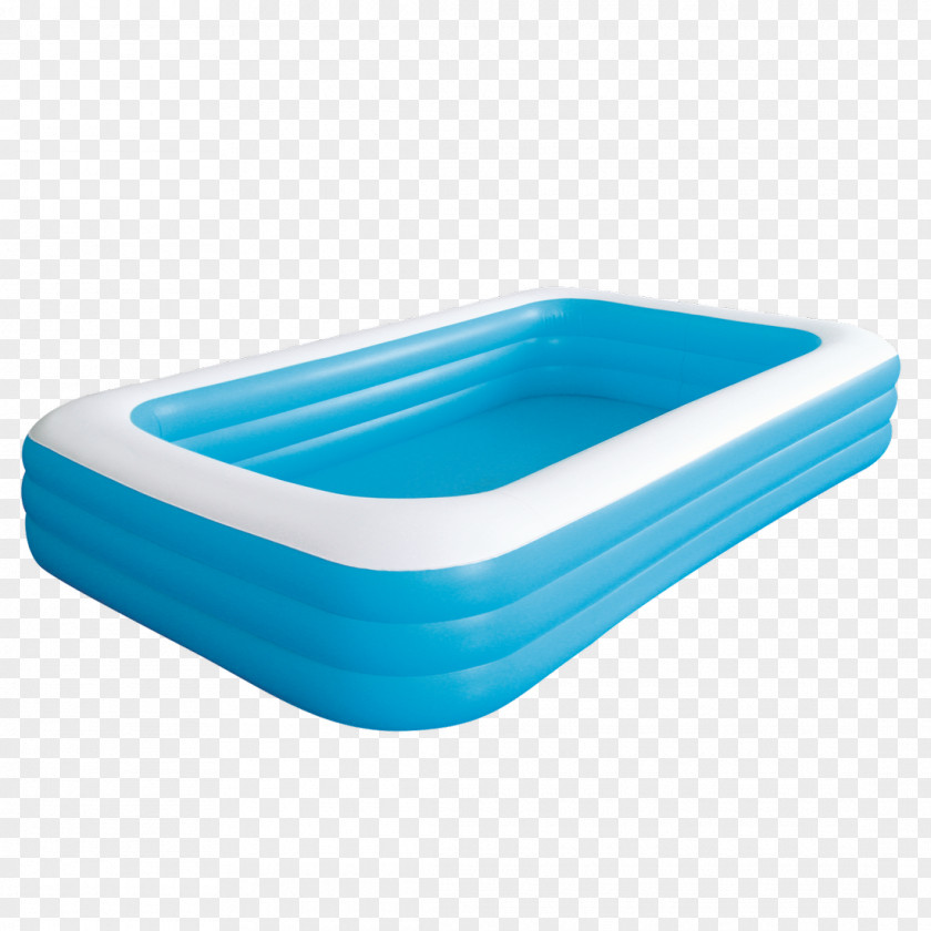 Plastic Garden Pool Swimming Inflatable Rectangle Pond Planschbecken PNG