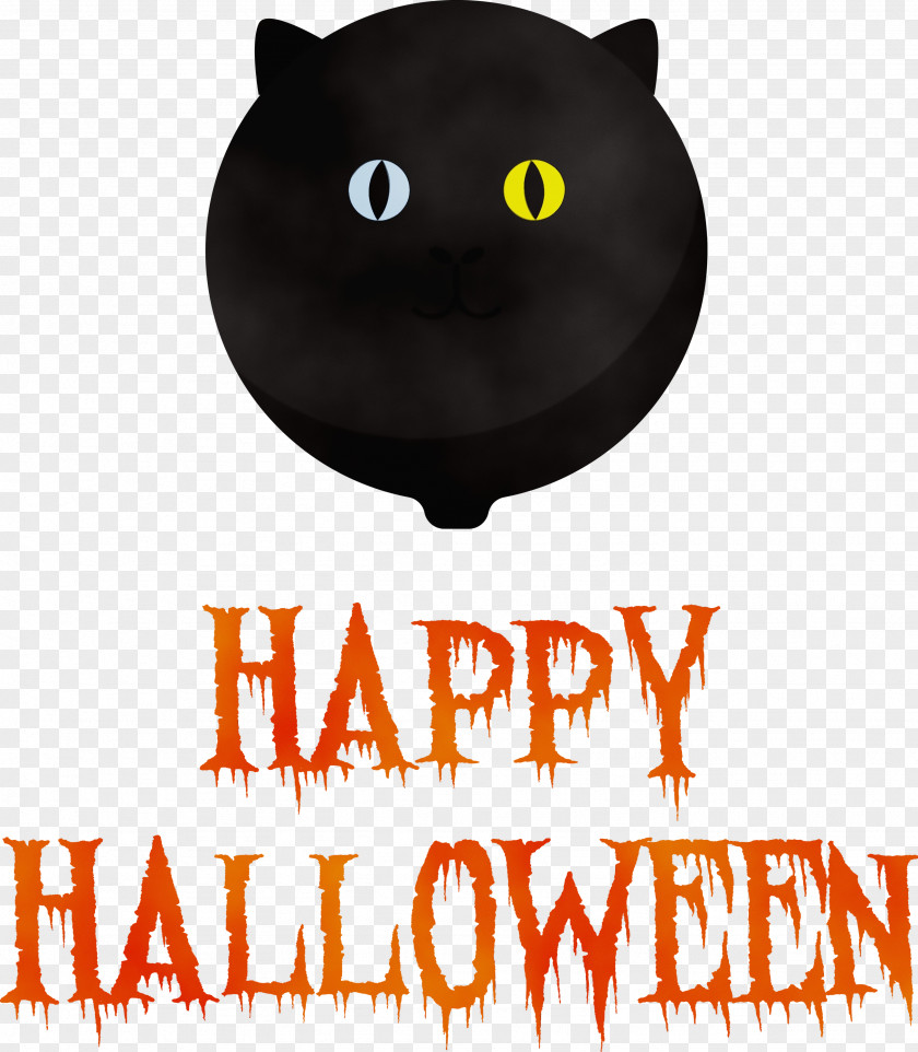 Cat Snout Whiskers Black Cat / M Font PNG