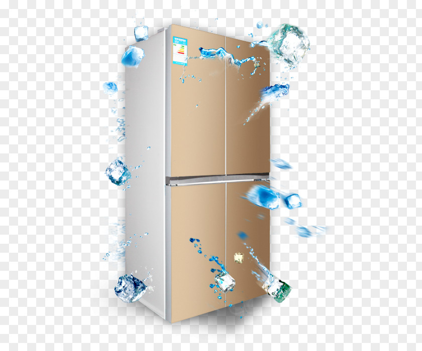 Drops Of Water Around The Refrigerator Download Icon PNG