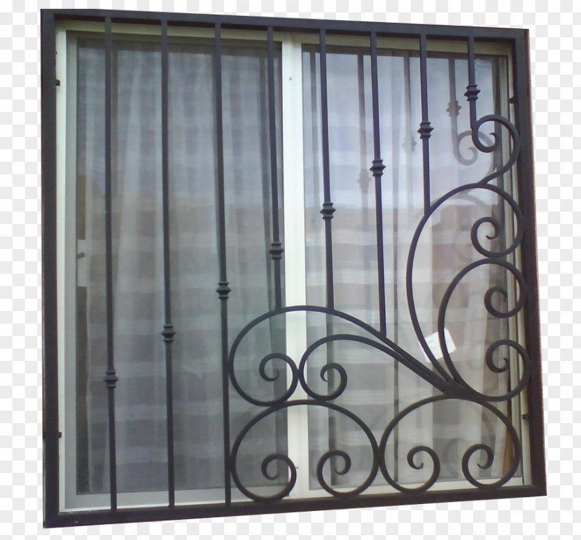 Fade Window Grille Door Balcony Wrought Iron PNG