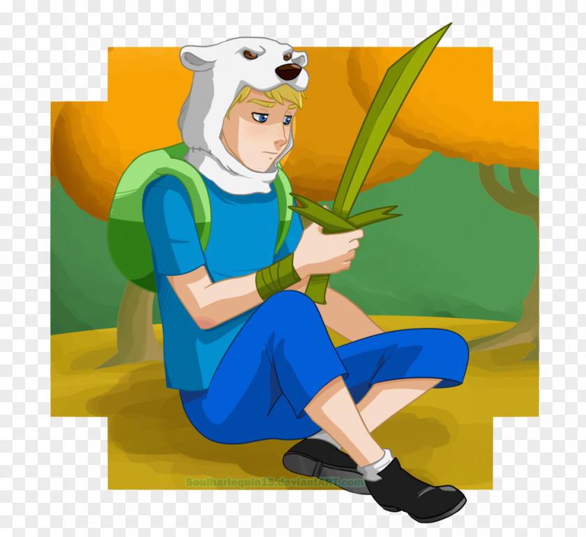 Jake Finn The Human Blade Of Grass Dog Art PNG