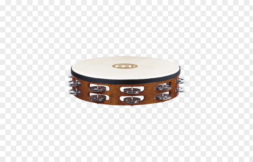 Musical Instruments Wood Tambourine, Headed, Single Row Jingles Meinl Percussion PNG