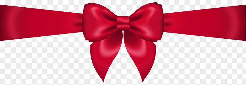 Red Bow Transparent Clip Art Image PNG