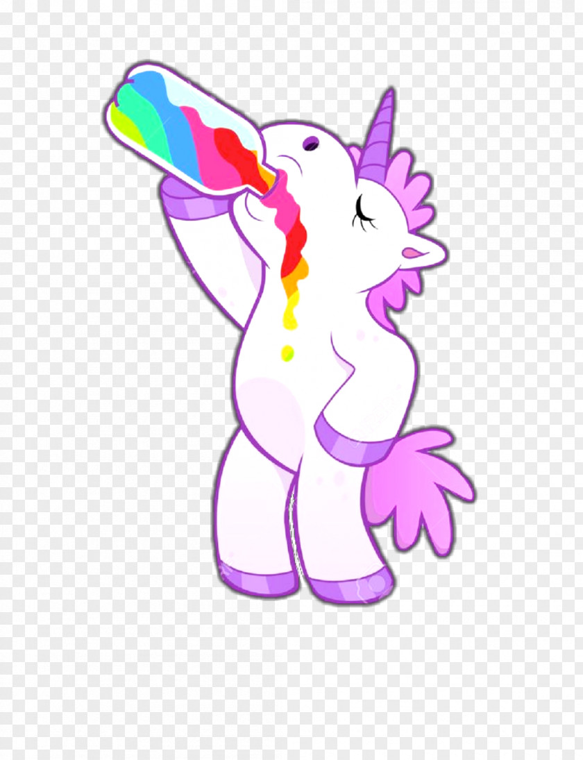 Unicorn Drawing Robot Attack PNG