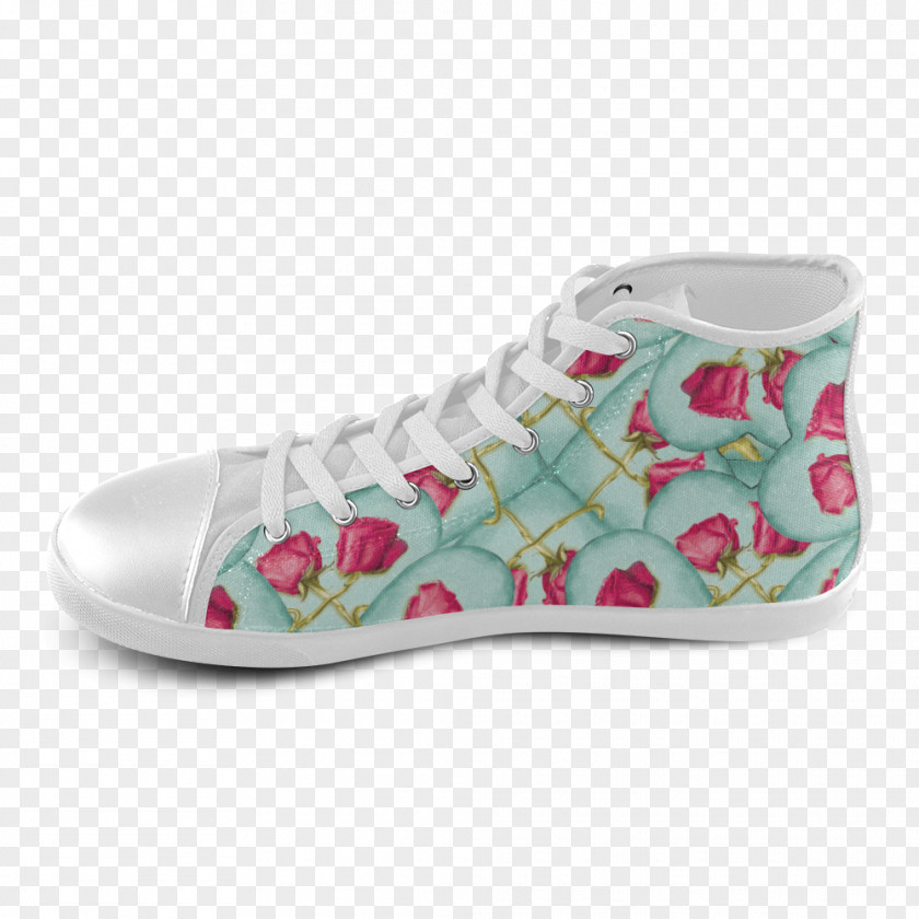 Watercolor Shoes Sneakers Shoe High-top Canvas Unisex PNG