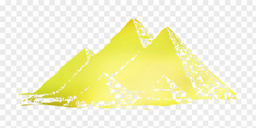 Yellow Triangle Font Tree PNG