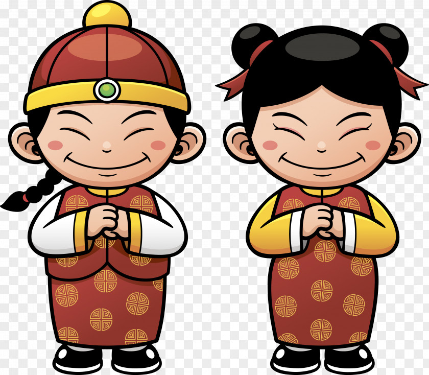 China Cartoon Child Clip Art PNG