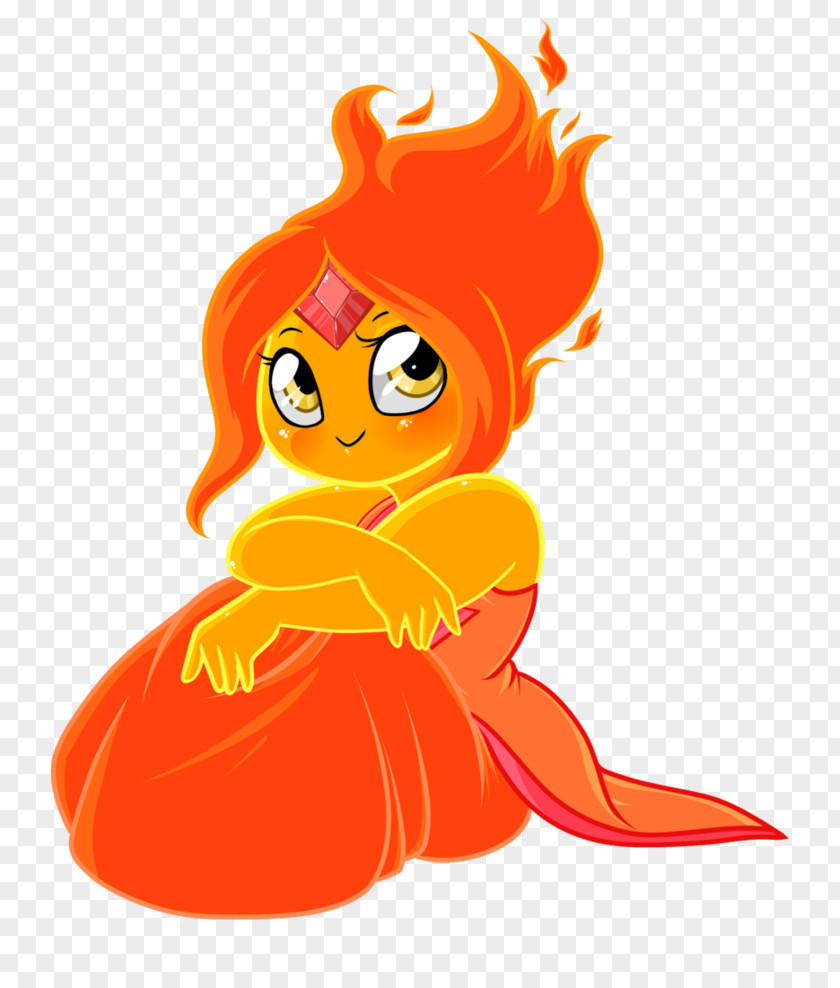 Flame Princess Fan Art PNG