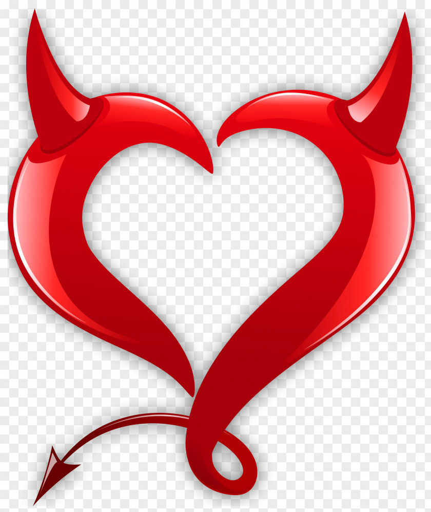Heart Devil Sign Of The Horns Clip Art PNG