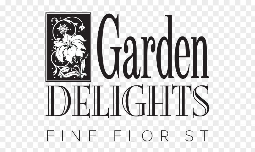 Honky Tonk Garden Delights Fine Florist Franklin Logo Floristry Brand PNG