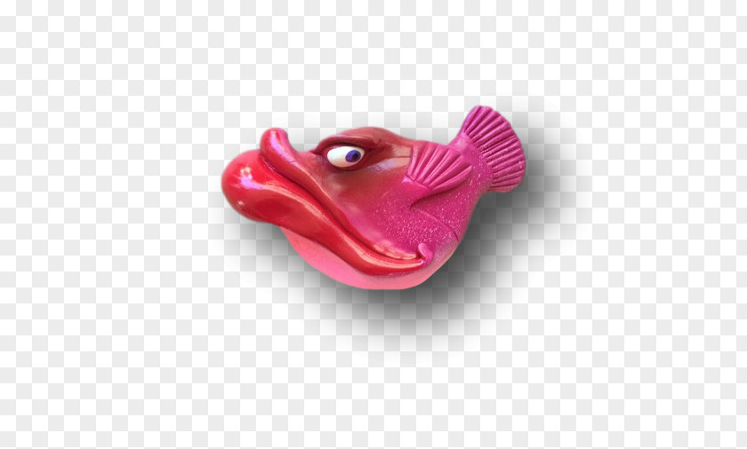 Red Lips Water Bird Magenta Pink M PNG