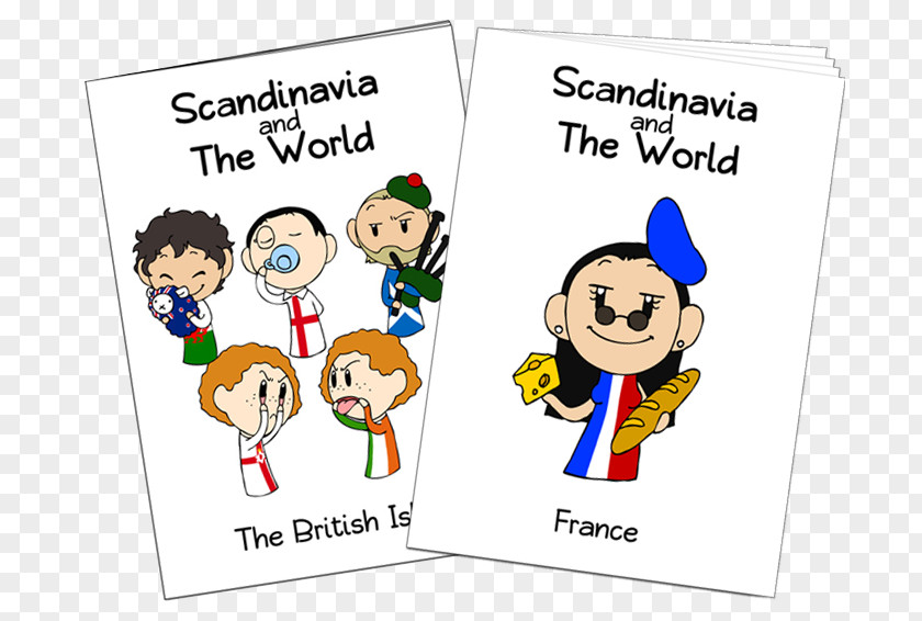 Scandinavian Poster Scandinavia And The World Cartoon Comics Animation Personality PNG