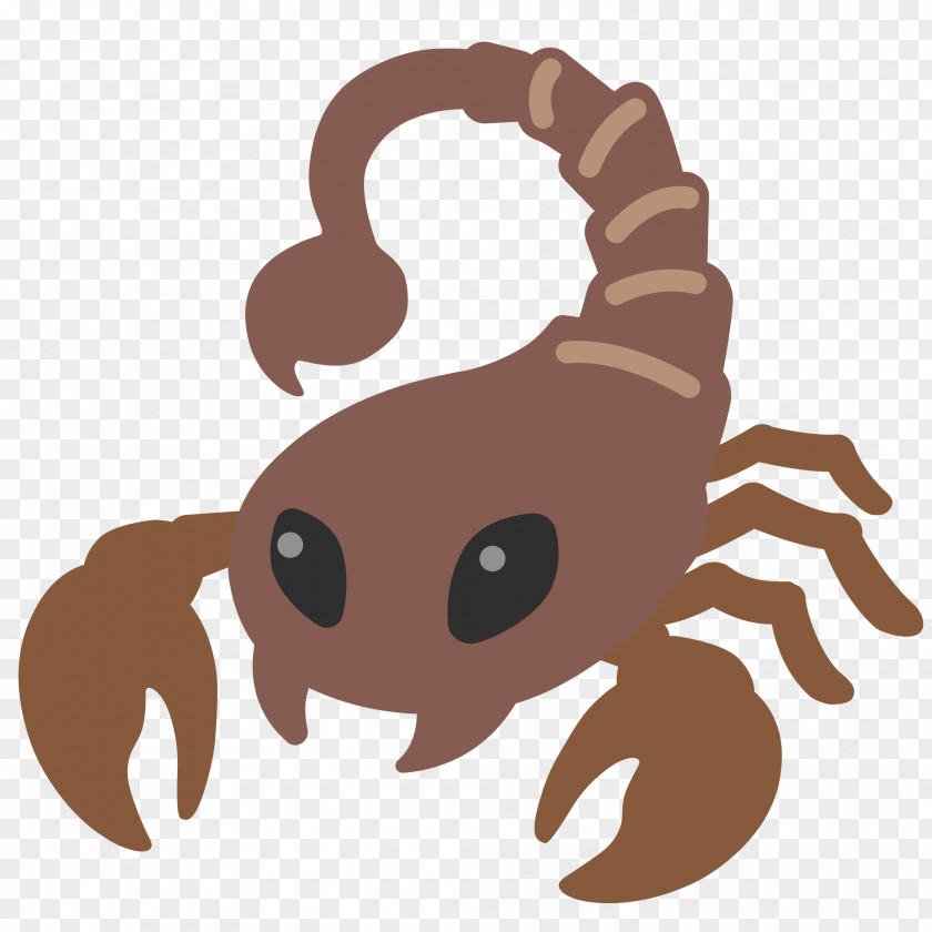 Scorpion Emojipedia Android Nougat Marshmallow PNG