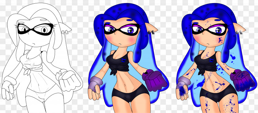 Splatoon Fan Art Video Game Female DeviantArt PNG