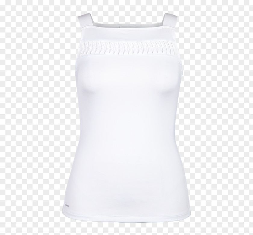 White Tank Top Shoulder Outerwear Sleeve PNG