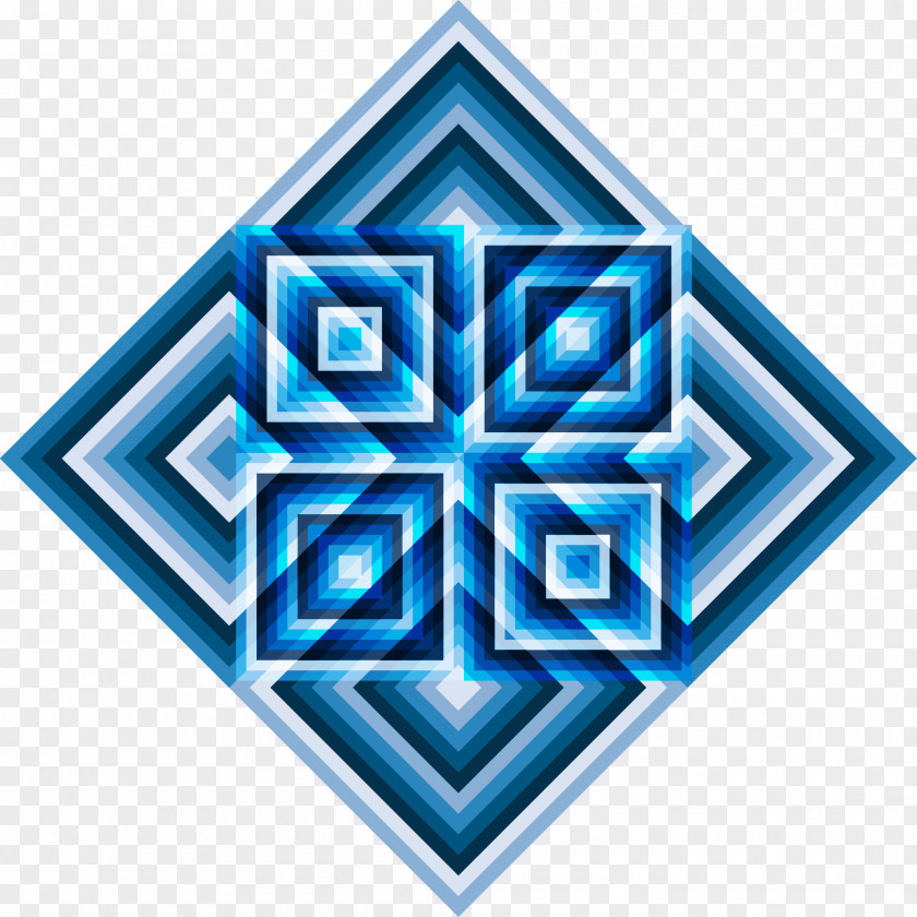 Blue Decorative Pattern Vector Material Geometric Diamond Uniform Certified Public Accountant Examination Test Study Skills National Association Of State Boards Accountancy PNG