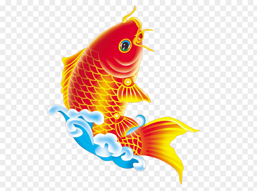 Fish Creative Figure Common Carp PNG