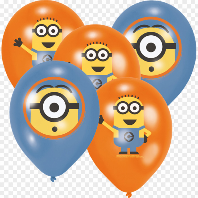 مبخر Toy Balloon Minions Birthday Party PNG