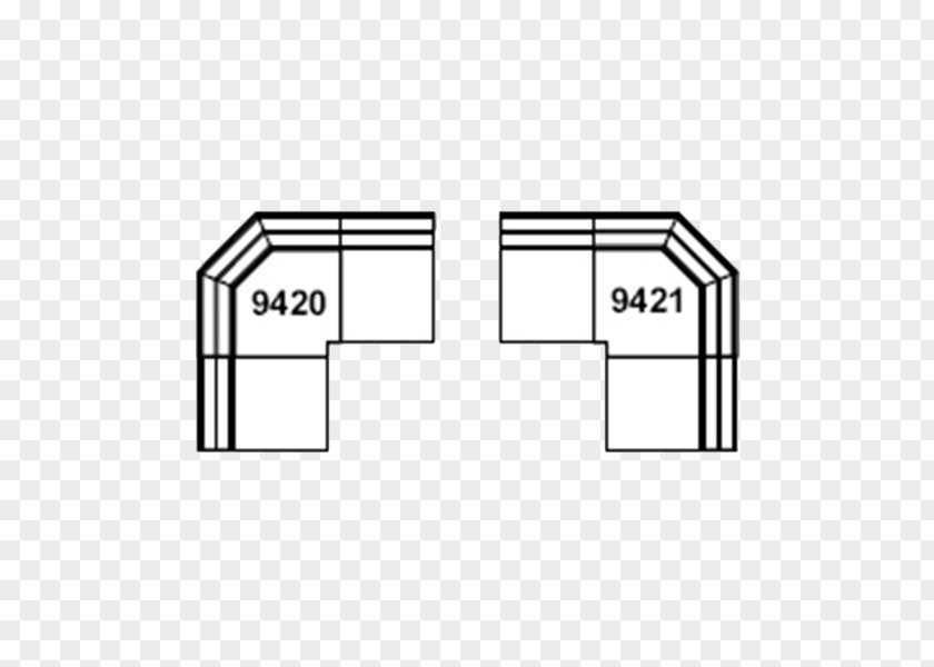 Four Corner Table Facade White Drawing Furniture PNG