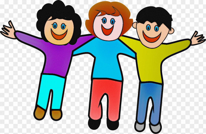 People Cartoon Social Group Youth Fun PNG