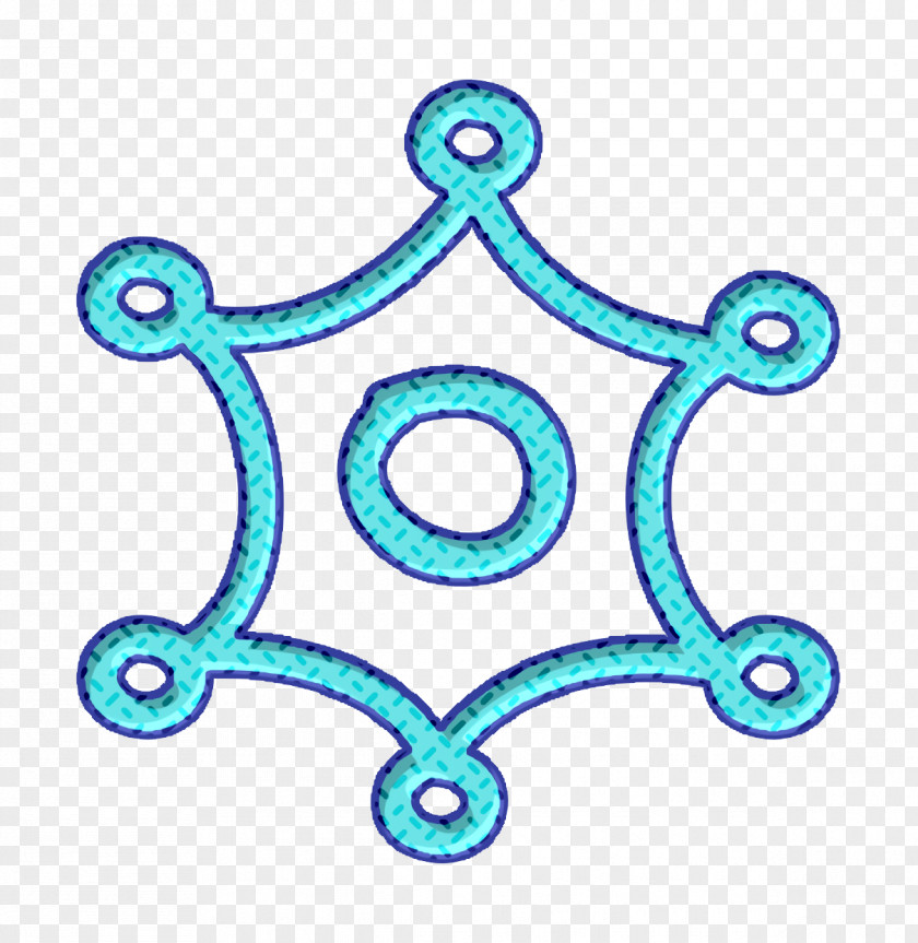 Shapes Icon Star Of Six Points Variant Hand Drawn Symbol PNG