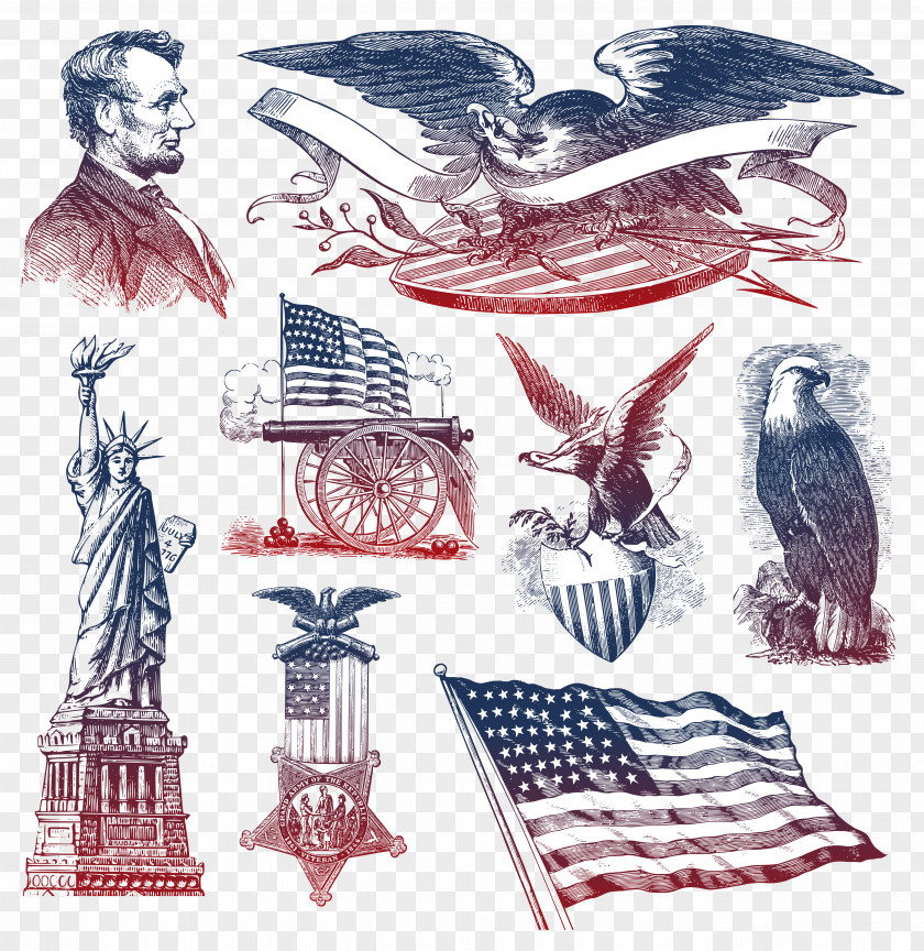 4th Of July Clipart Collection United States Bald Eagle Symbol Clip Art PNG
