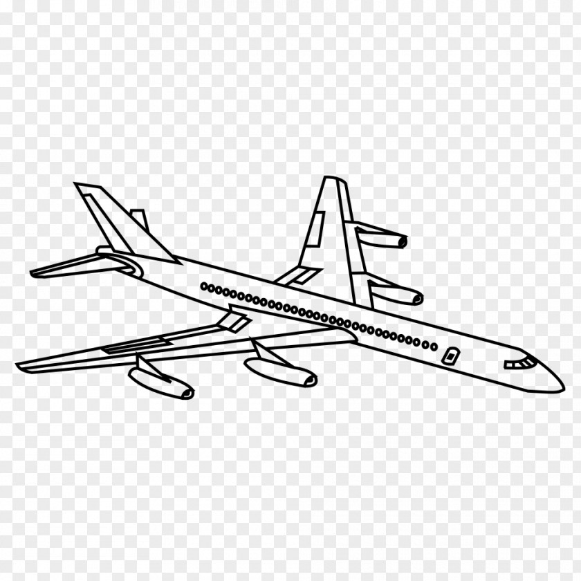 Boeing Business Airplane Jet Aircraft Clip Art PNG
