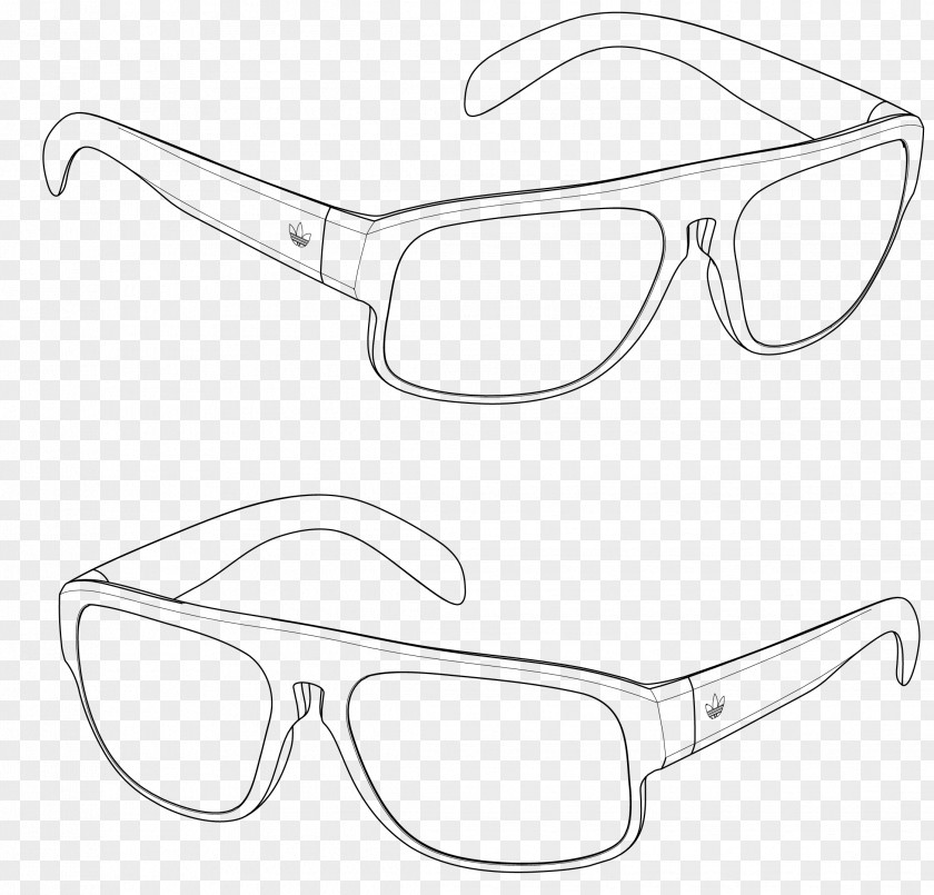 Glasses Sunglasses Goggles White PNG
