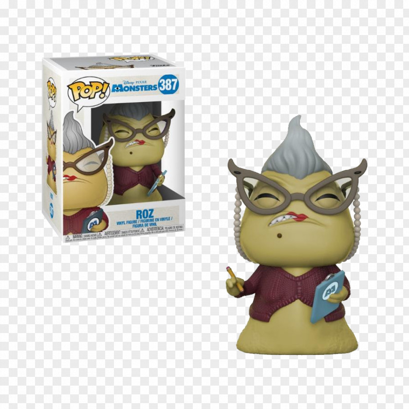 Mike Vazovsky Roz Funko Monsters, Inc. Action & Toy Figures PNG
