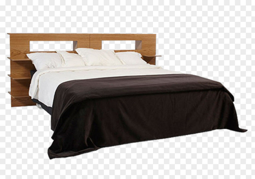 Table Bedside Tables Bed Frame Wood PNG