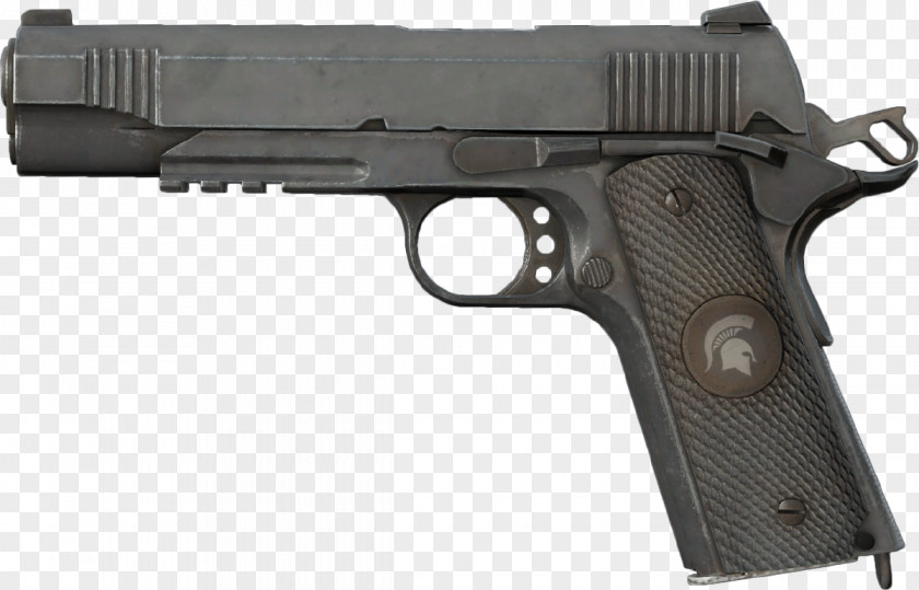 Weapon M1911 Pistol Colt's Manufacturing Company .45 ACP Firearm PNG
