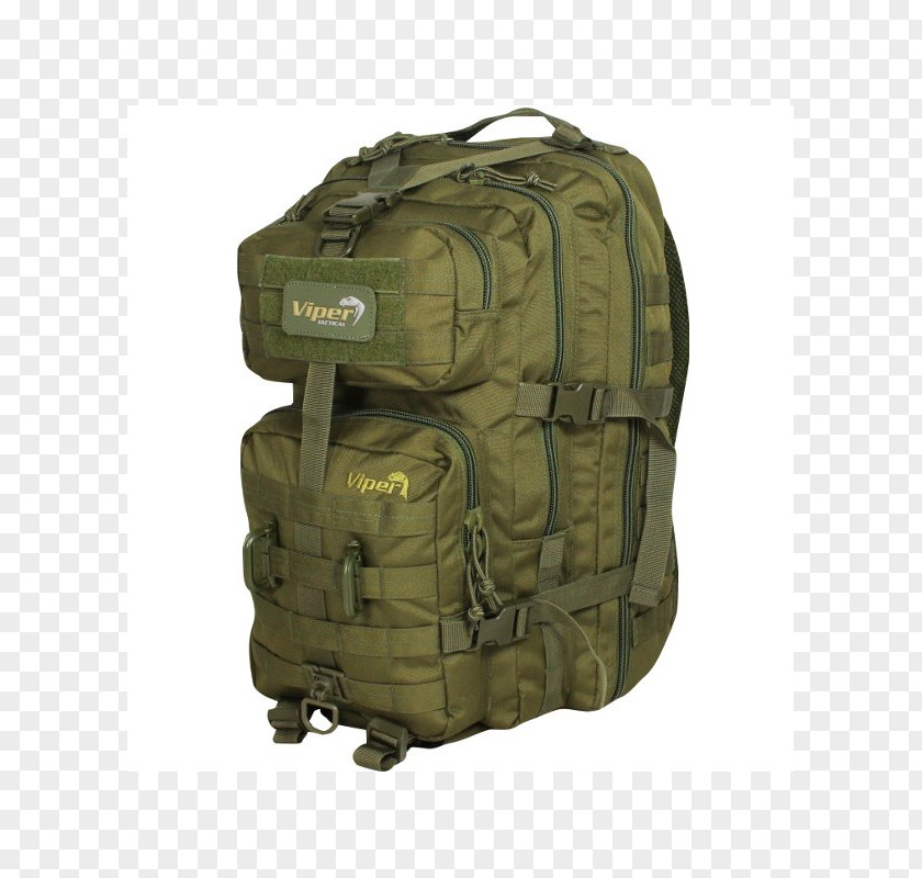 Backpack Vipers MOLLE Bag Coyote PNG