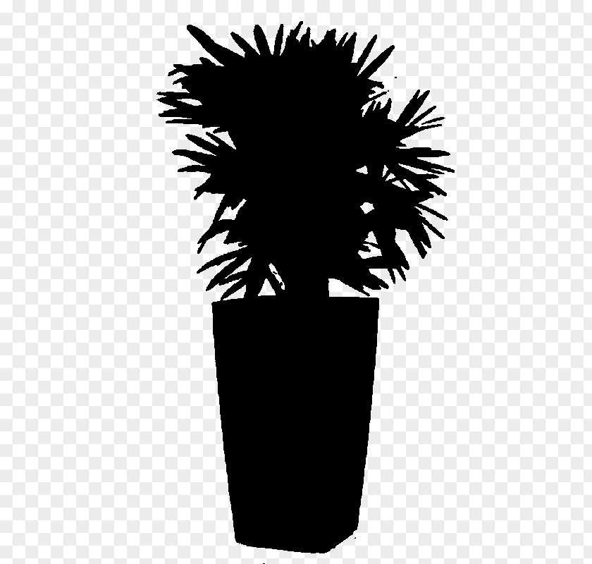 Flowering Plant Silhouette Tree Plants PNG