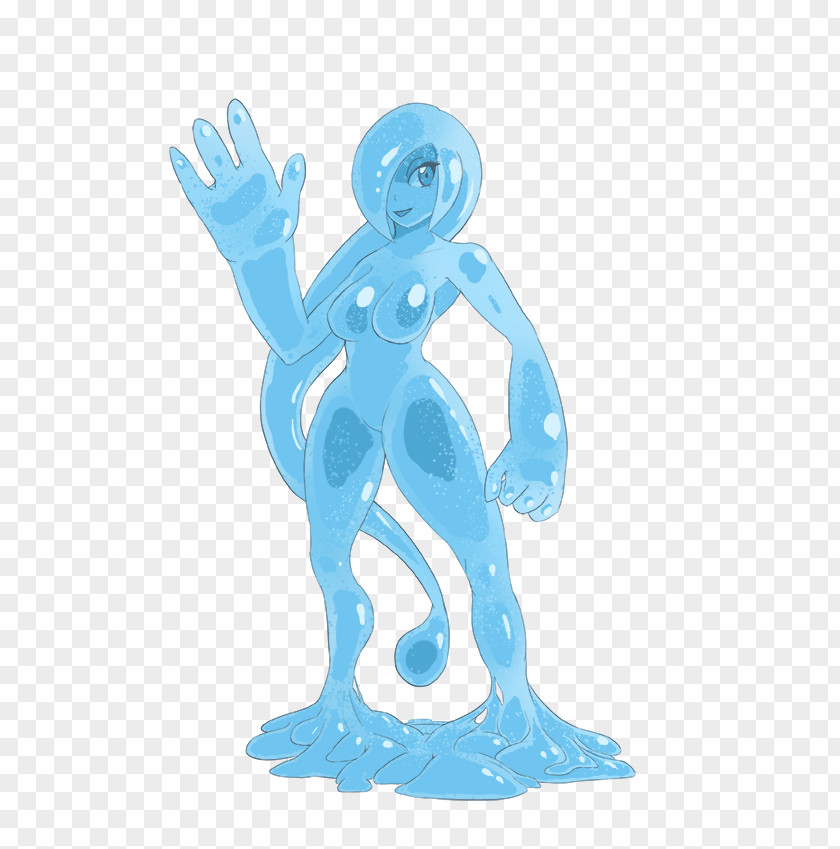 Blue Slime Drawing Digital Art Painting DeviantArt PNG