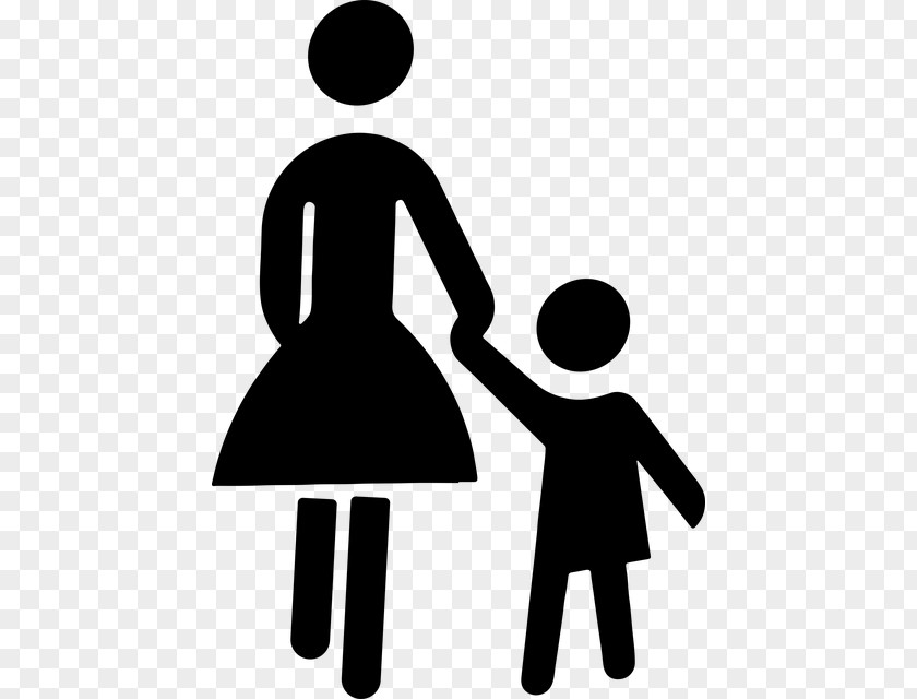 Child Holding Hands Mother Clip Art PNG