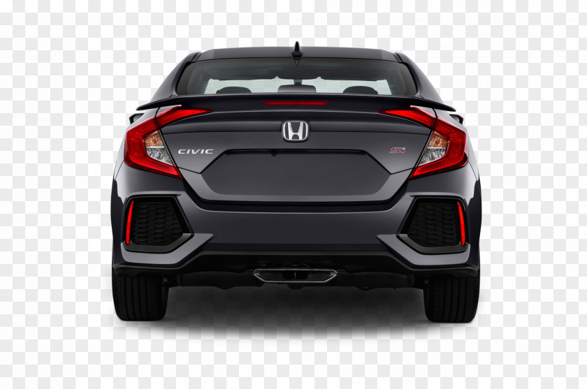 Honda Bumper 2018 Civic Compact Car PNG