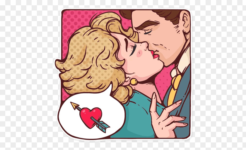 Kiss Sticker Telegram Messaging Apps Clip Art PNG