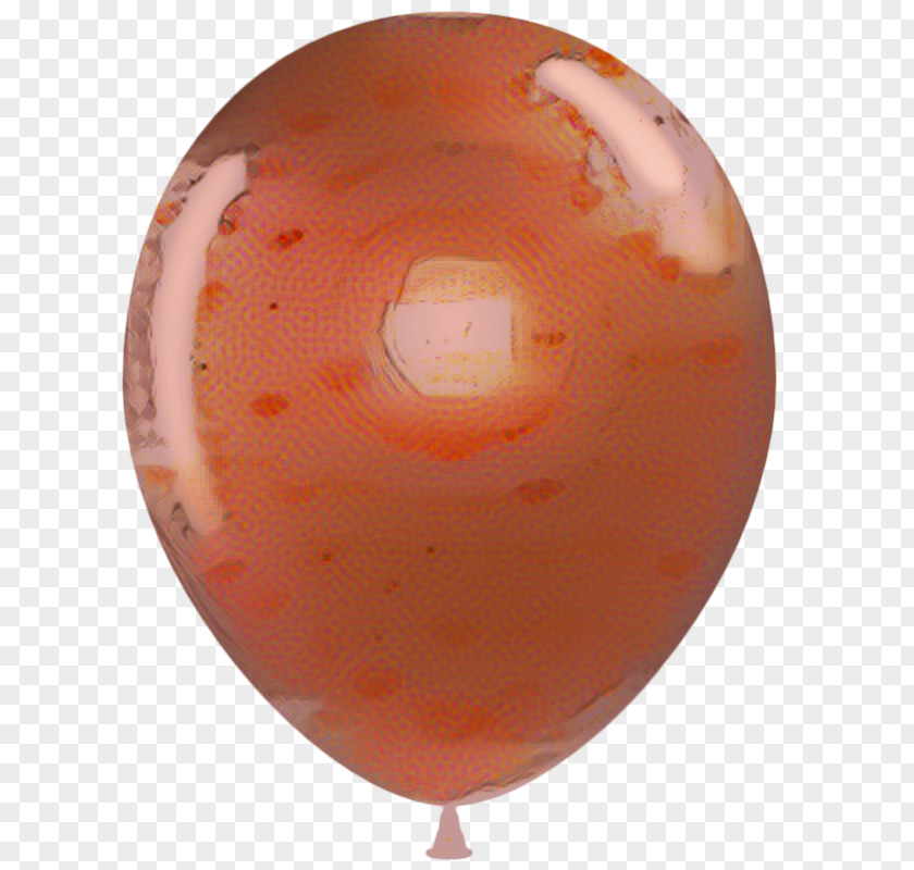 Party Supply Peach Balloon PNG