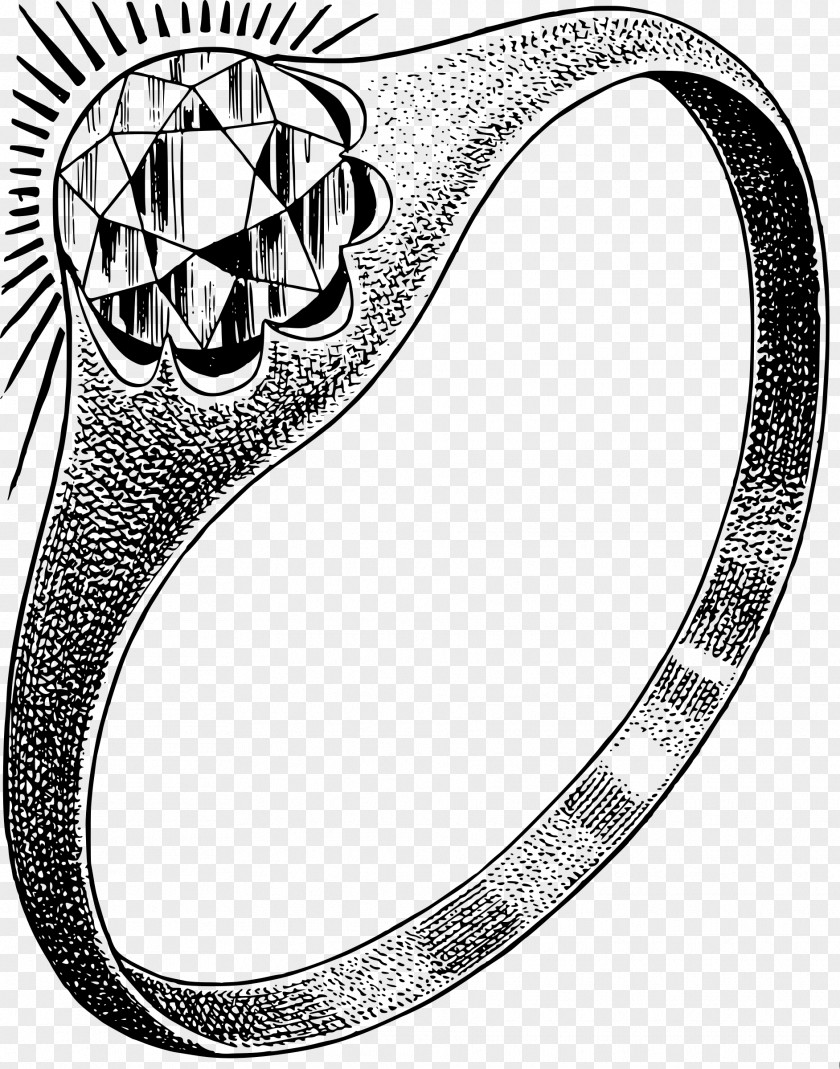 Ring Black Engagement Clip Art PNG