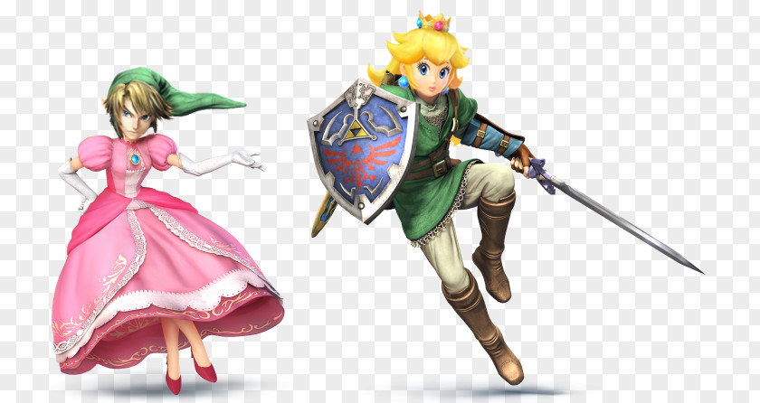 Body Swap Zelda II: The Adventure Of Link Legend Princess Super Smash Bros. For Nintendo 3DS And Wii U PNG