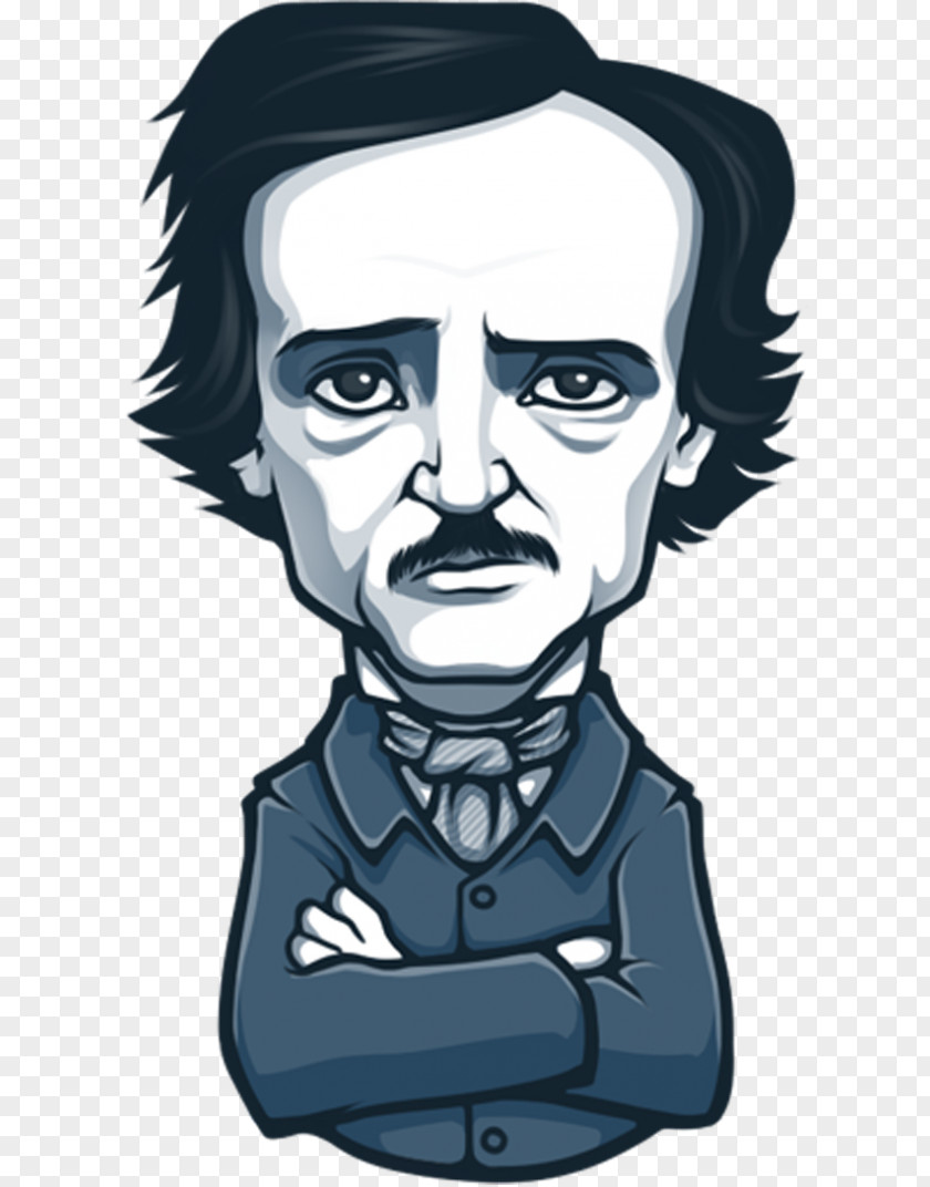 Edgar Allan Poe Sticker Writer Contos Telegram PNG