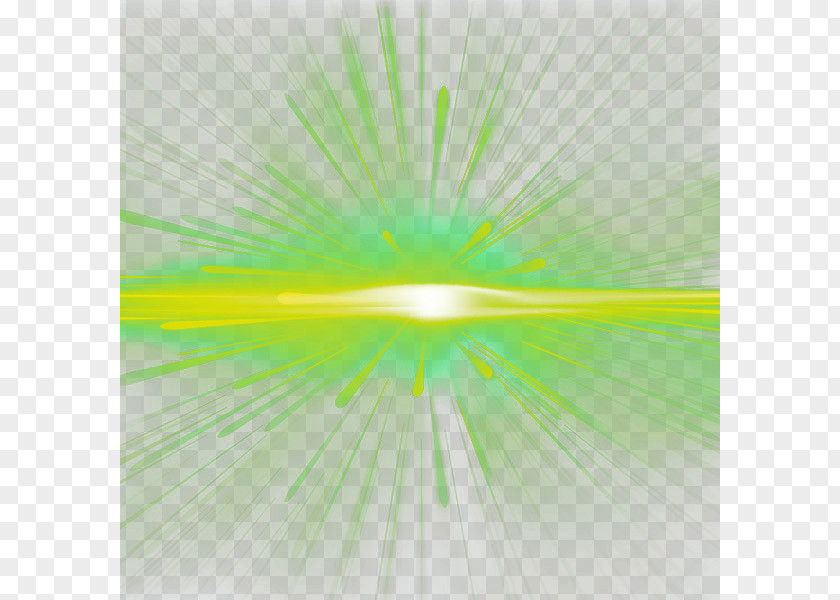 Green Radial Light Effect Wallpaper PNG