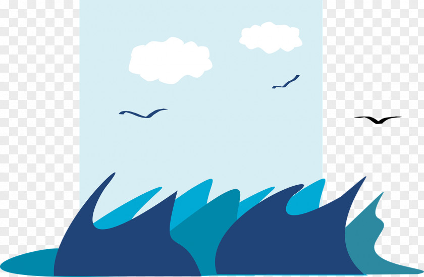 Sea Illustration Ocean Image Wind Wave PNG