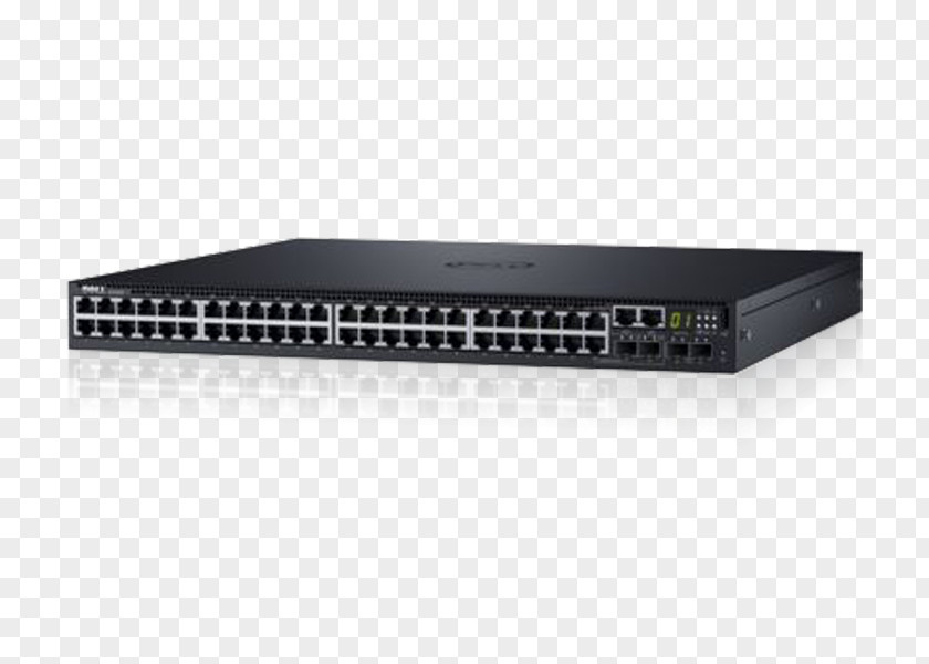 Dell Networking Network Switch Gigabit Ethernet Computer Power Over Port PNG